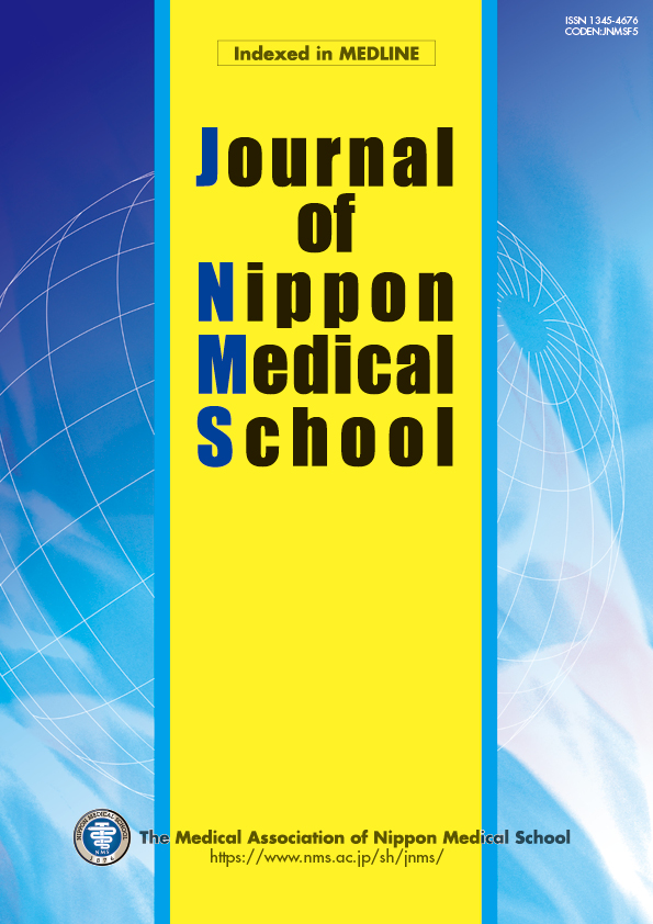 Journal of Nippon Medical School Vol.89 No.5